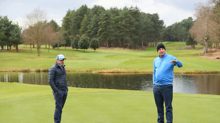 Thomas Bjorn and Paul McGinley were heavily involved in the renovation of the West Course