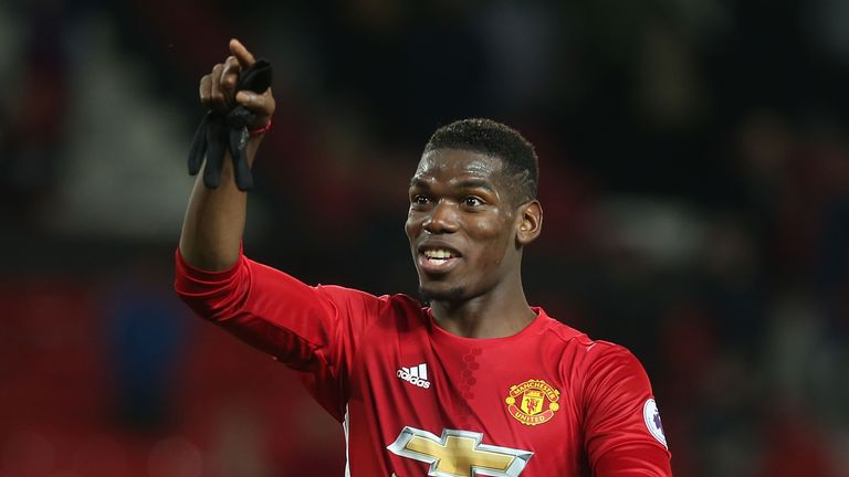 Paul Pogba made his Premier League debut against Stoke in 2012