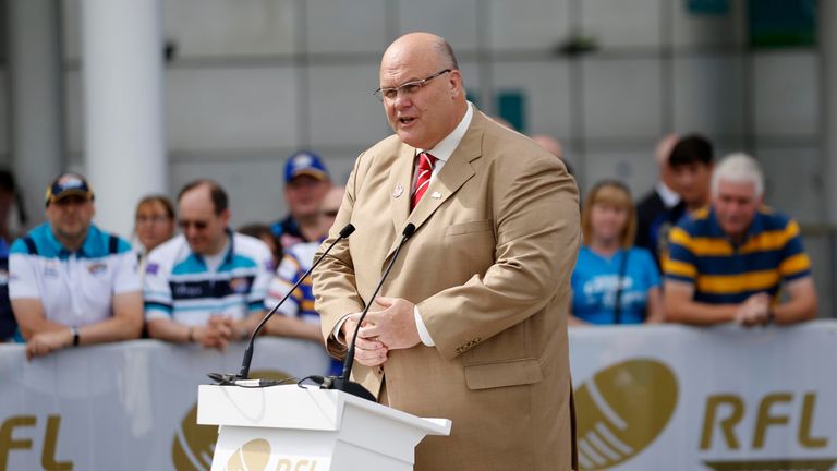 Nigel Wood has served on the RFL board since 2001
