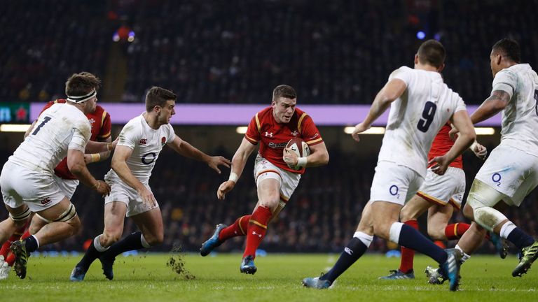 Scott Williams made 10 carries at the Principality Stadium on Saturday