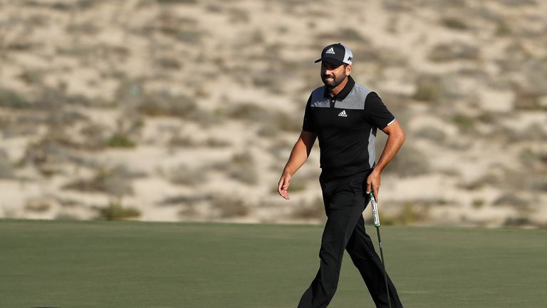 Garcia mixed six birdies with two bogeys