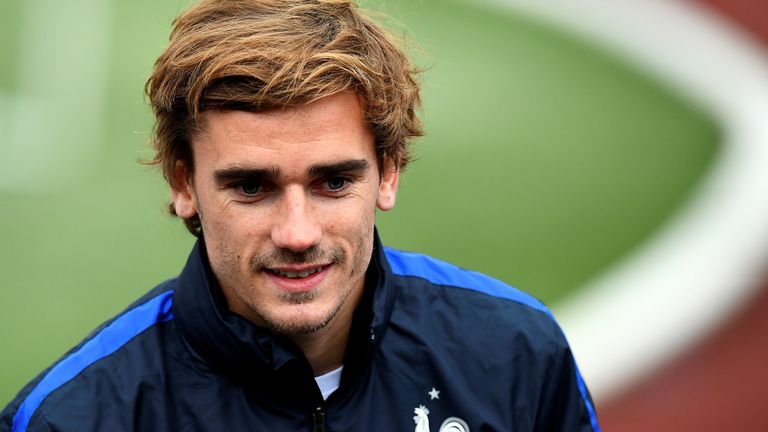 Antoine Griezmann is a reported transfer target for Manchester United