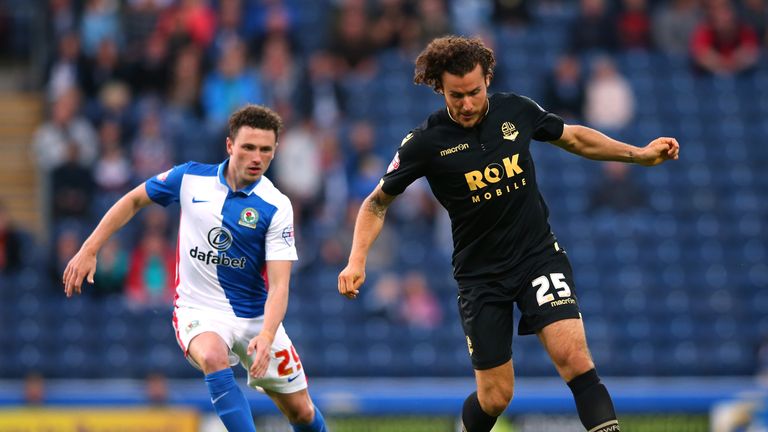 Blackburn's Corry Evans is set to miss the rest of the season