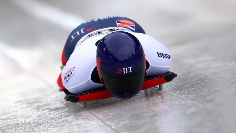 Lizzy Yarnold missed out on a podium in Pyeongchang