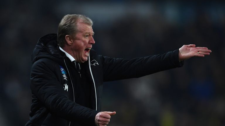 Steve McClaren was sacked by Derby for a second time in March last year