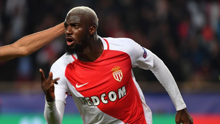 Monaco's French midfielder Tiemoue Bakayoko is one of two big Chelsea targets