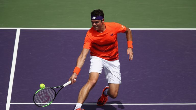 Raonic was forced to pull out of the Masters 1000 tournament