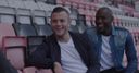 Shreeves meets Afobe and Wilshere