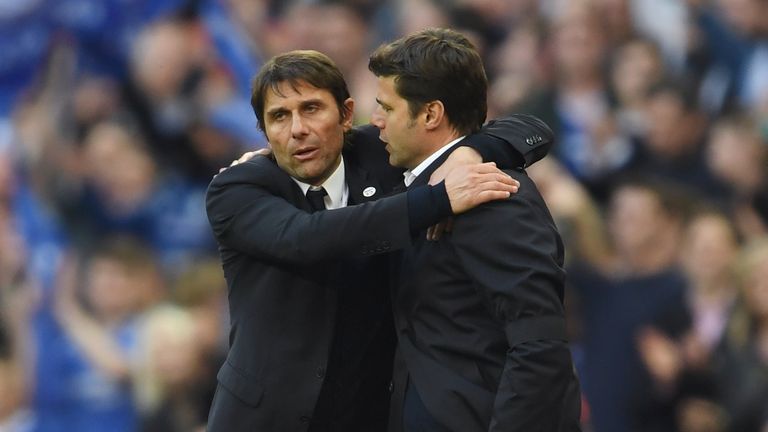 Mauricio Pochettino says there is no problem between him and Antonio Conte