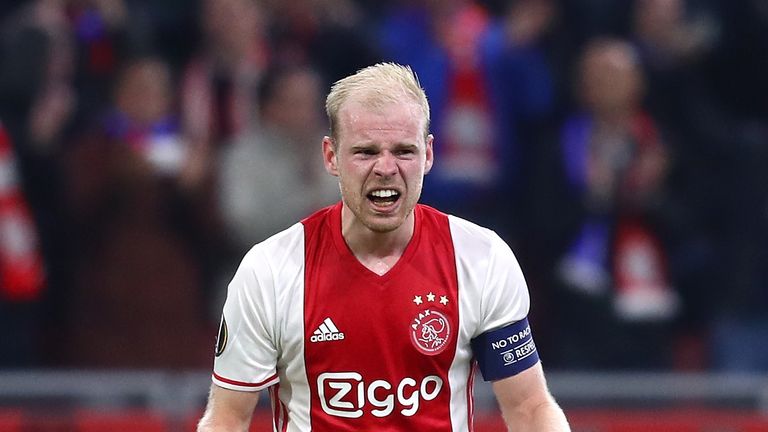 Davy Klaassen has joined Everton for a £23.6m fee