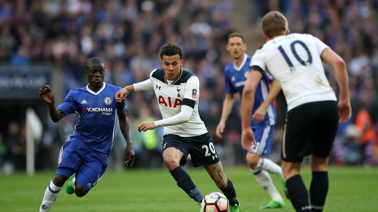 Chelsea will be Tottenham's first Premier League visitors at Wembley