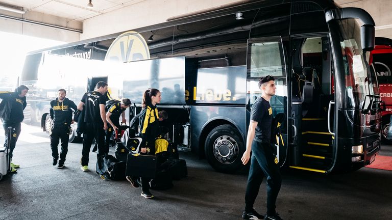 Marc Bartra was injured when a bomb exploded on the Dortmund team bus