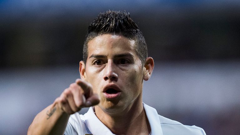 James Rodriguez may have played his last game for Real Madrid