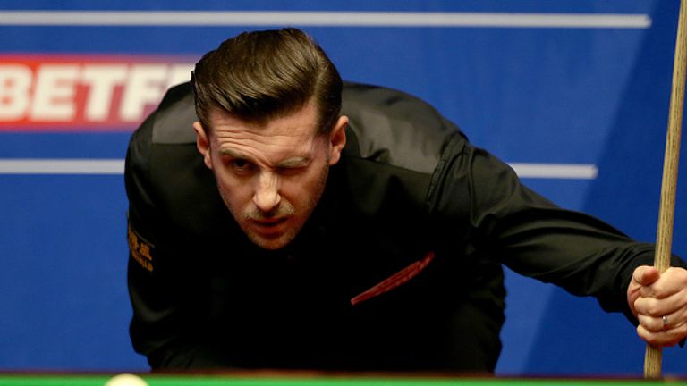 Mark Selby is three frames away form the last eight in Sheffield