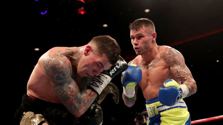 The St Helens man showed glimpses of his class in spells of the fight