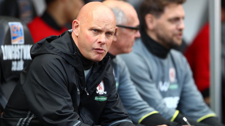 Steve Agnew is hoping to end Middlesbrough's terrible run of form in the Premier League at Bournemouth on Saturday