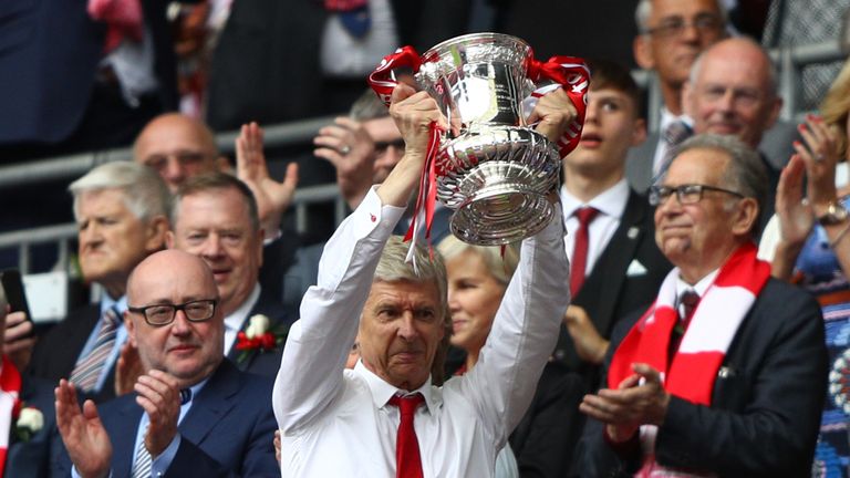 Arsenal won their 13th FA Cup trophy last month