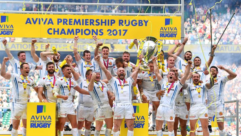 Exeter defeated Wasps in a extra-time thriller in May to win their maiden Premiership title