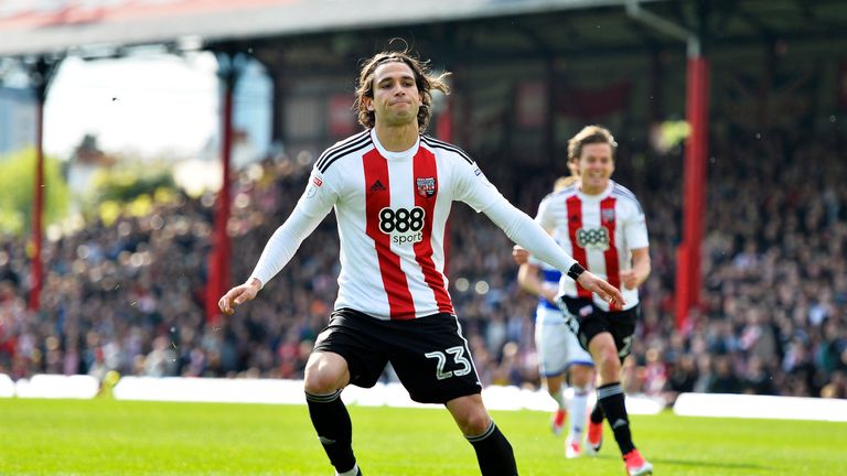 Brentford forward Jota is about to enter the final year of his contract