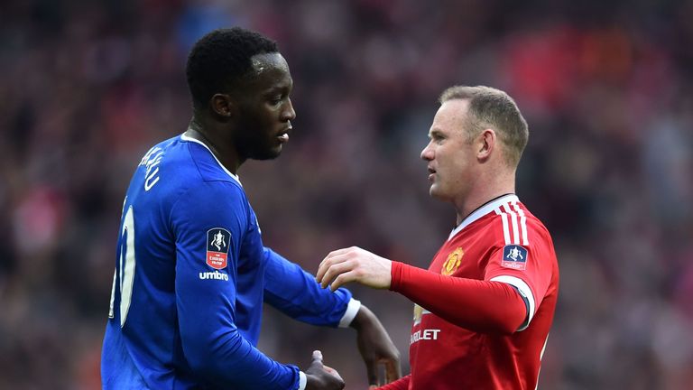 Wayne Rooney and Romelu Lukaku are set to switch places at Everton and United