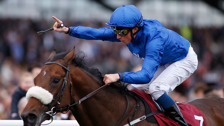 William Buick and Ribchester were easy winners of the Lockinge Stakes