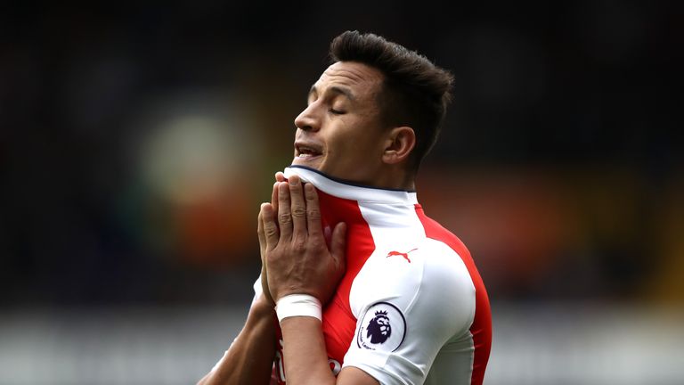 Alexis Sanchez's future at Arsenal is far from certain