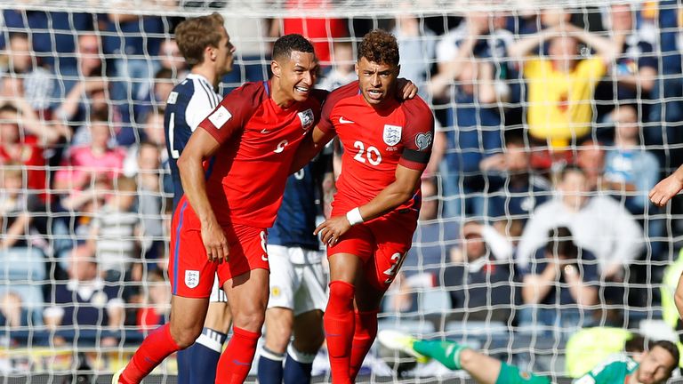 Alex Oxlade-Chamberlain delivered from the bench to score England's opener