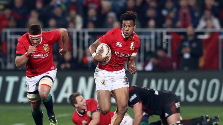 Anthony Watson topped the charts for metres made despite coming off the bench