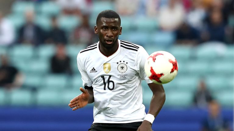 Antonio Rudiger won the Confederations Cup with Germany
