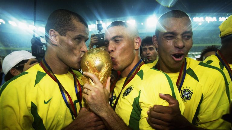 Brazil won the 2002 World Cup, beating Germany in the final