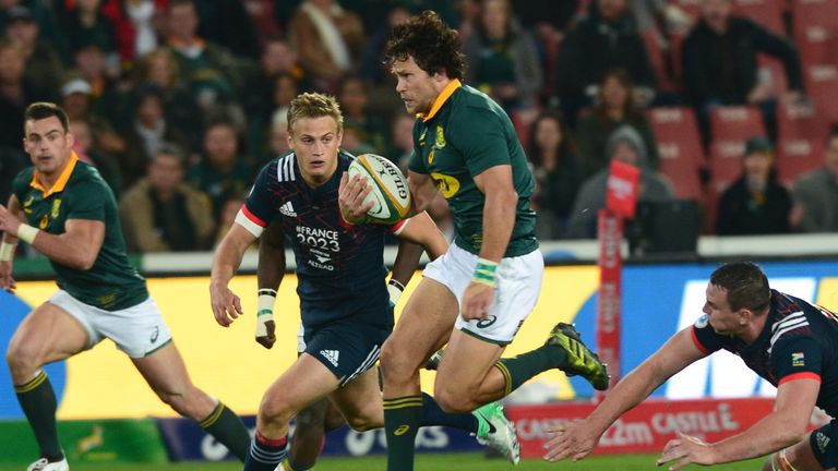 Centre Jan Serfontein put in a man-of-the-match display