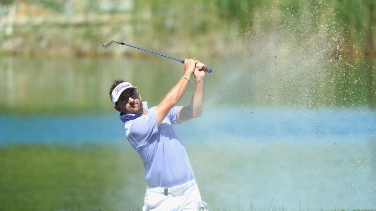 Jbe Kruger couldn't get up and down for a par at the last and finished in a tie for second
