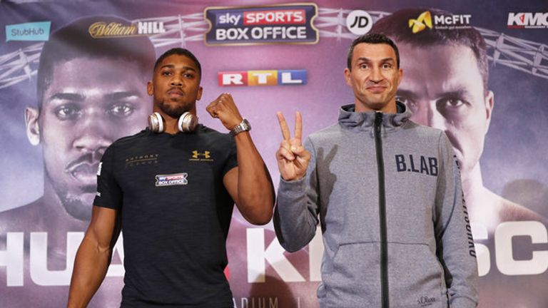 Anthony Joshua is set to fight Wladimir Klitschko in Las Vegas in November
