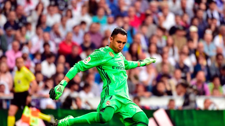 Cristiano Ronaldo has given his backing to Keylor Navas