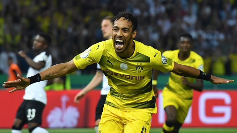 Pierre-Emerick Aubameyang continues to be linked with a move away from Germany