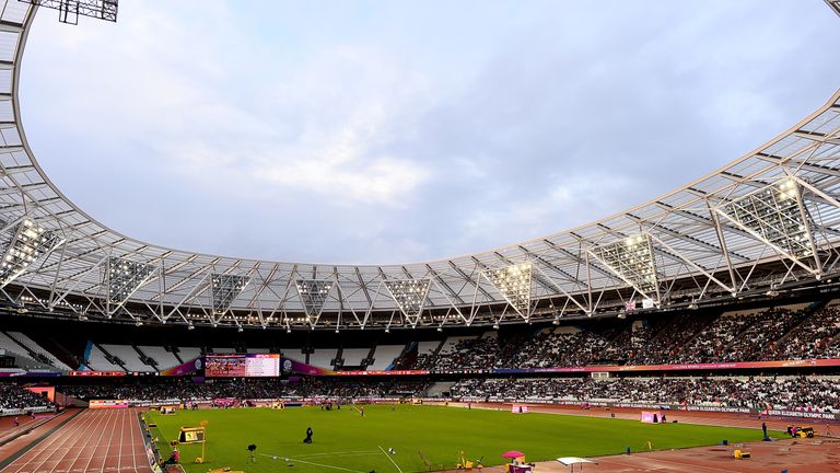 The London Stadium will host the 2017 World Championships
