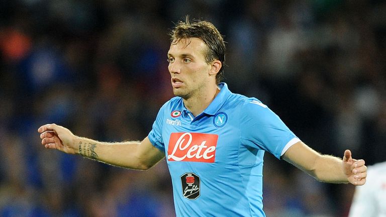 Michu made five appearances for Napoli during an injury-hit loan spell