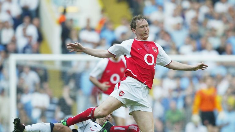 We just thought how can you not celebrate winning the league at White Hart Lane? Ray Parlour