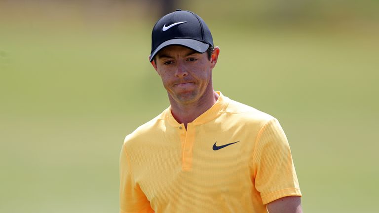 Rory McIlroy finished well, but the damage had been done on opening day