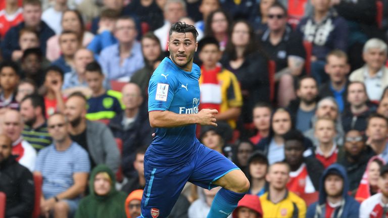 Sead Kolasinac impressed on his first Emirates Stadium appearance for Arsenal