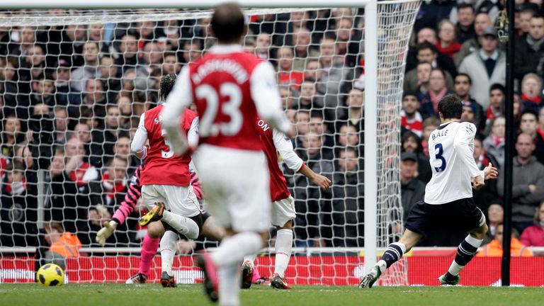 Gareth Bale brings Spurs back into the game just after half-time
