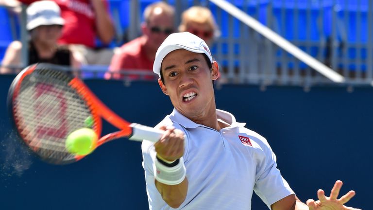 Kei Nishikori has been out of action since August due to a wrist injury