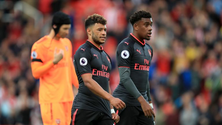 Arsenal suffered a 1-0 loss at Stoke on Saturday