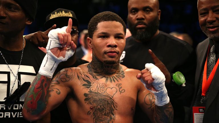 Gervonta Davis is attempting to regain a world title