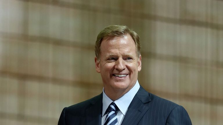Commissioner of the National Football League Roger Goodell.