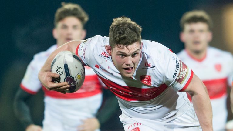 Robbie Mulhern crossed for Hull KR against London Broncos