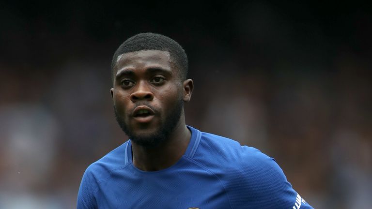 Jeremie Boga is on loan from Chelsea at Birmingham
