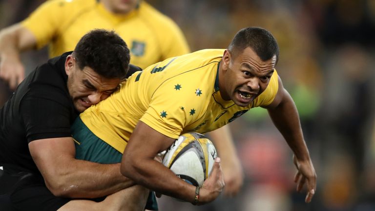 Kurtley Beale threatened the All Blacks will ball in hand on Saturday