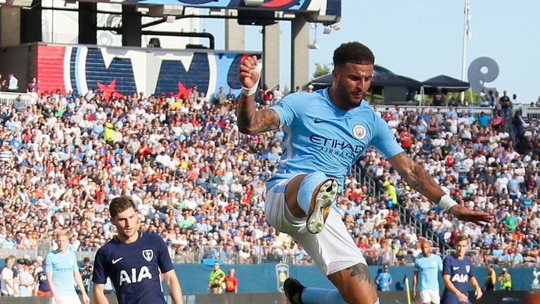 Kyle Walker left Spurs for Manchester City earlier this summer