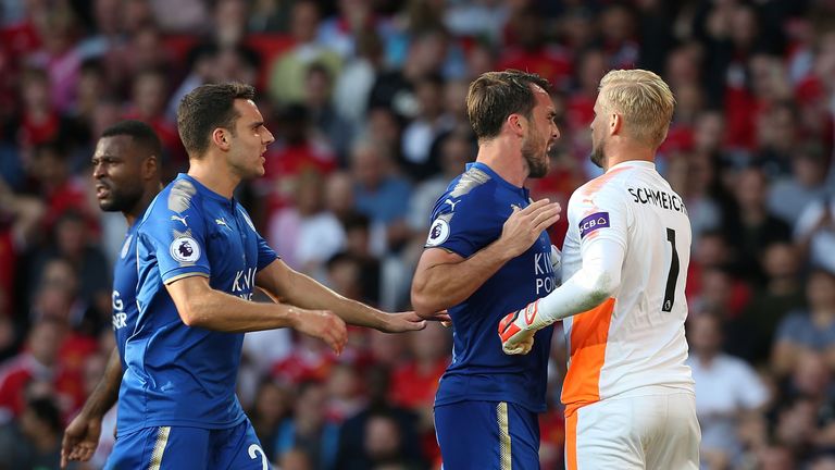 Kasper Scheichel produced a fine save to deny Romelu Lukaku goal from the penalty spot